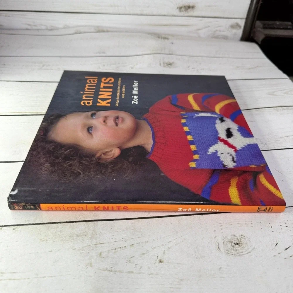 Animal Knits Zoë Mellor 2001 Children Toddler Handknit Patterns